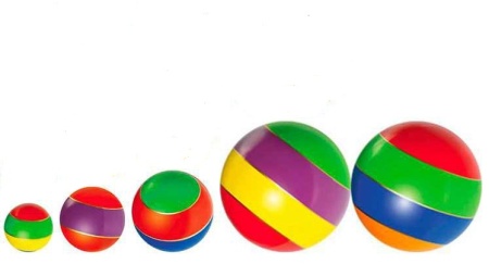 Купить Мячи резиновые (комплект из 5 мячей различного диаметра) в Красныйкуте 